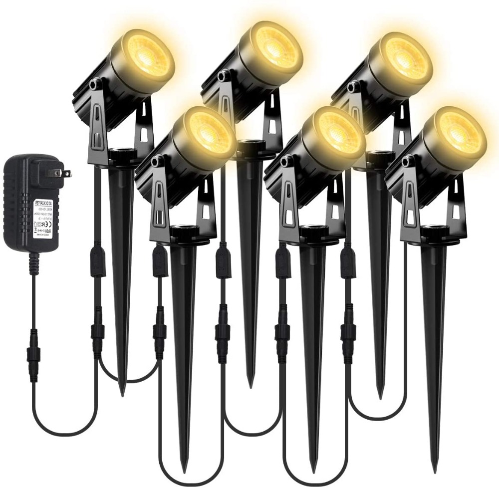 Outdoor Lighting Uk - 3000K 야외 스포트라이트 정원 조경 장식