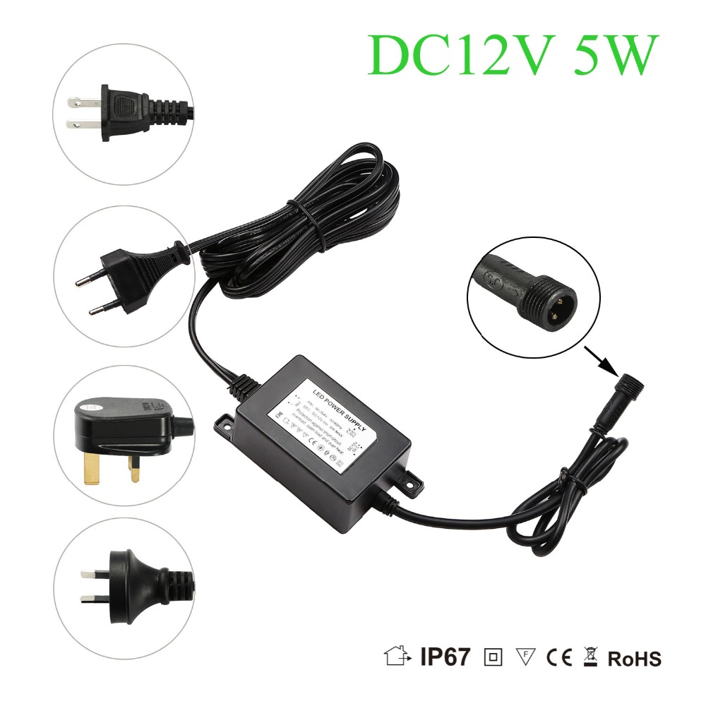 IP67 방수 DC12V 5W LED 조명용 변압기 전 - Outdoor Lighting Uk 리뷰 및 가격